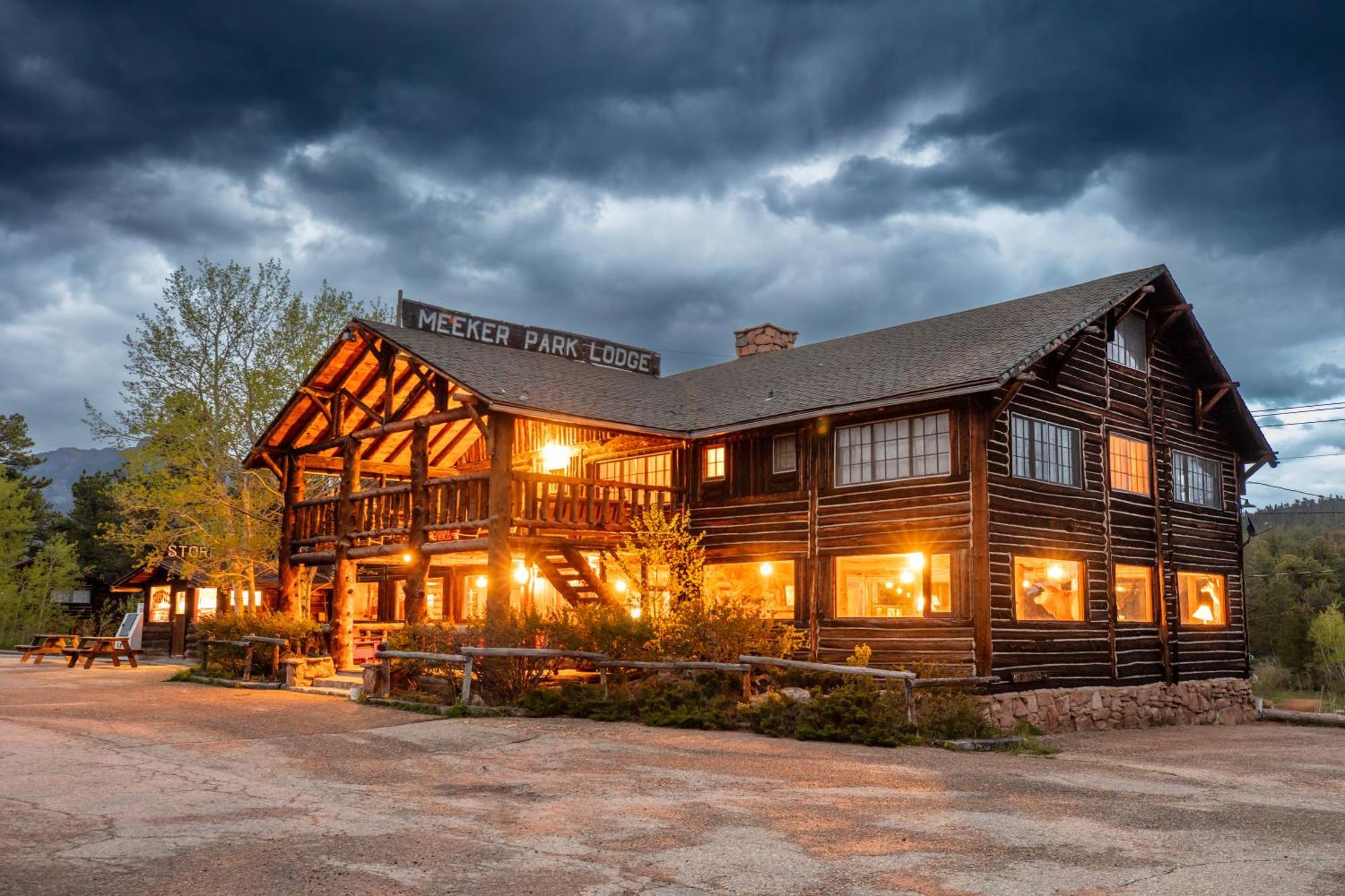 The Meeker Park Lodge Allenspark Bagian luar foto