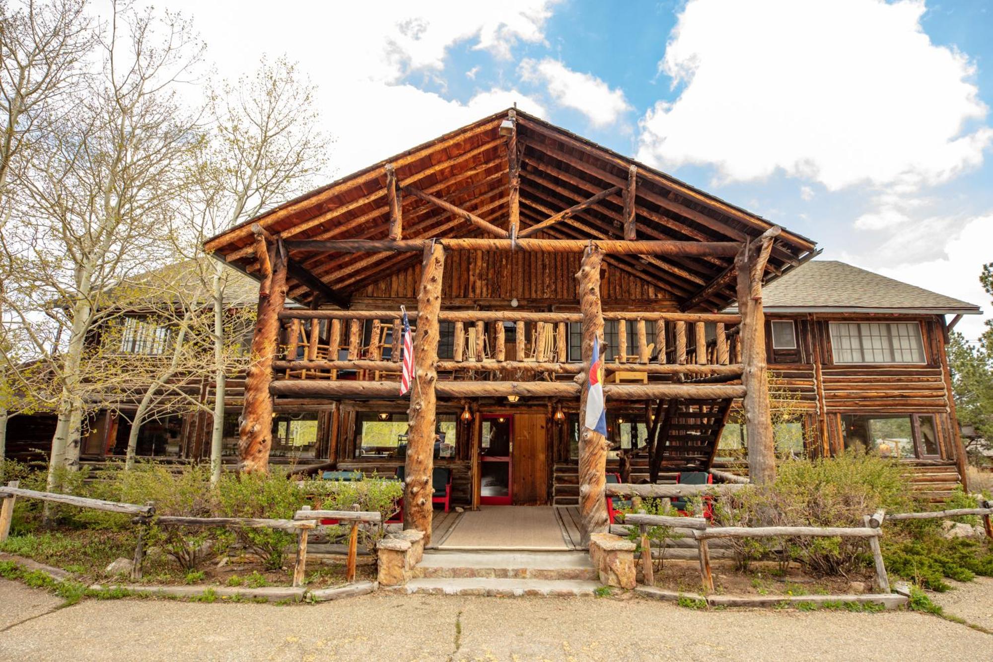 The Meeker Park Lodge Allenspark Bagian luar foto
