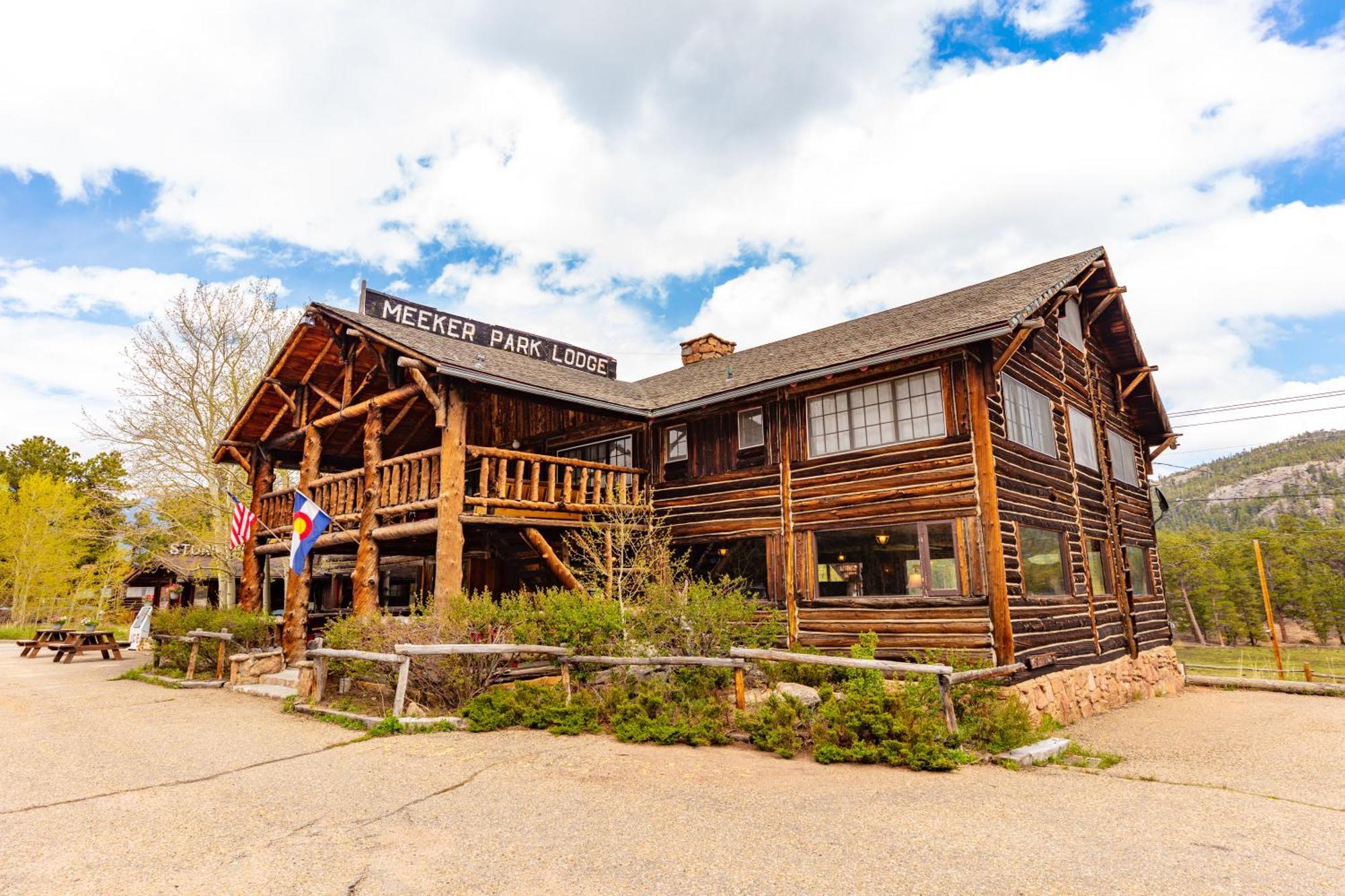 The Meeker Park Lodge Allenspark Bagian luar foto